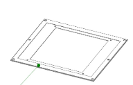 ABB Ring Body Adapter Frame For Fan