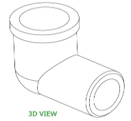Brass Elbow 90 BSP